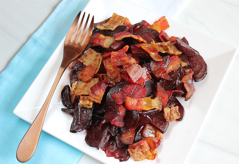 Roasted Beets With Bacon